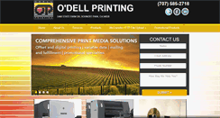 Desktop Screenshot of odellprinting.com